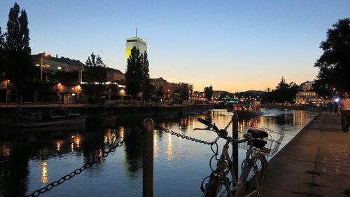 Guia de áudio de Viena: explore Donaukanal