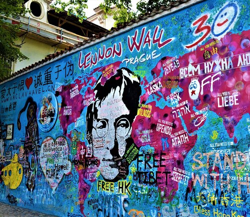 Prague Audio guide: Explore Lennon Wall