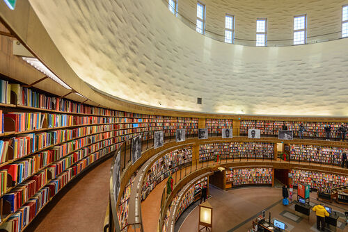 Stockholm Audio guide: Explore Stockholm Public Library