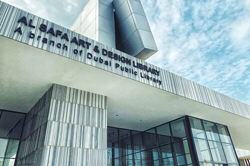 Audioguide de Dubaï : explorez la bibliothèque d'art et de design d'Al Safa