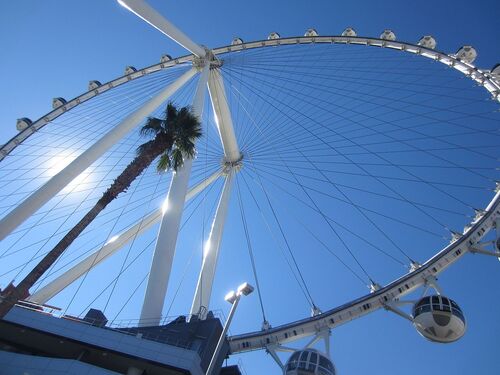 Las Vegas Audio guide: Explore The High Roller Observation Wheel