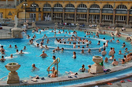 Guia de áudio de Budapeste: explore o banho termal Széchenyi