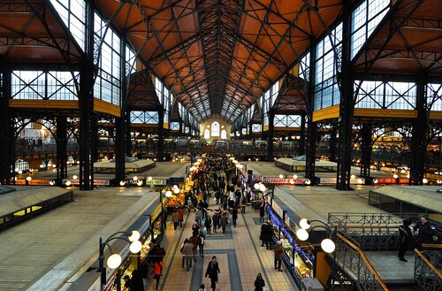 Audioguide de Budapest : explorez les grandes halles du marché