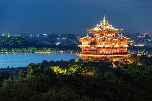 Audioguide de Hangzhou : explorez le pavillon Chenghuang