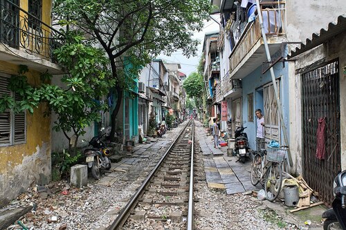 Audioguía de Hanoi: explora la calle del ferrocarril de Hanoi