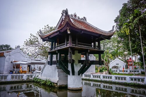 Guia de áudio de Hanói: explore o One Pillar Pagoda