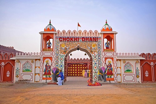 Guia de áudio de Jaipur: explore a vila de Chokhi Dhani