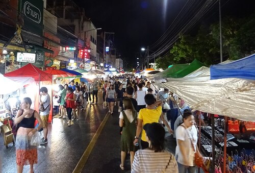 Audioguida di Chiang Mai: esplora il bazar notturno