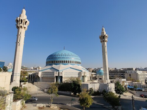 Guia de áudio de Amã: explore a Mesquita do Rei Abdullah