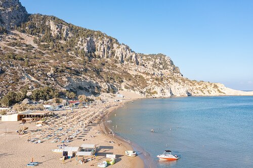 Guia de áudio de Rodes: explore a praia de Tsambika