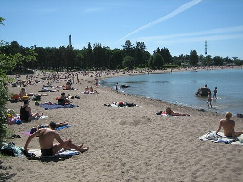 Audioguía de Helsinki: explora la playa de Hietaniemi