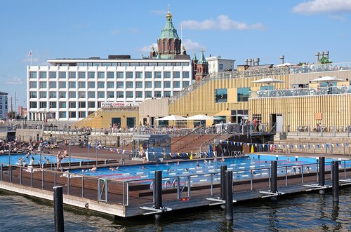 Audioguida di Helsinki: esplora la piscina marina di Allas