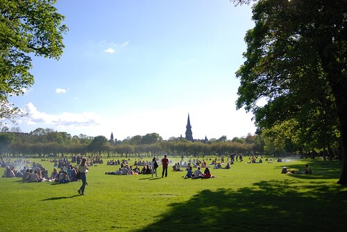 Guia de áudio de Edimburgo: explore The Meadows