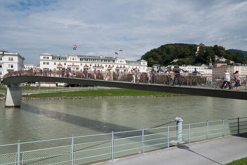 Audioguía de Salzburgo: explora el puente Makartsteg