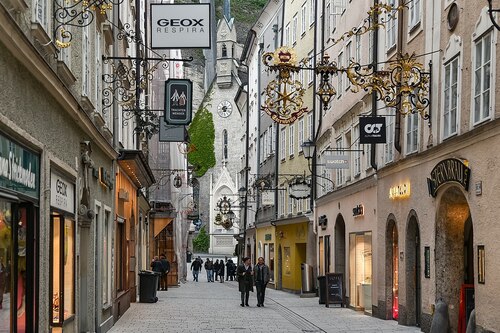 Guia de áudio de Salzburgo: explore a Getreidegasse