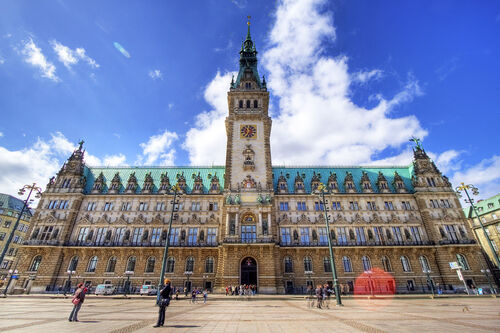 Audioguide de Hambourg : explorez le Rathaus de Hambourg (hôtel de ville)